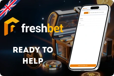 FreshBet Casino customer support live chat UK